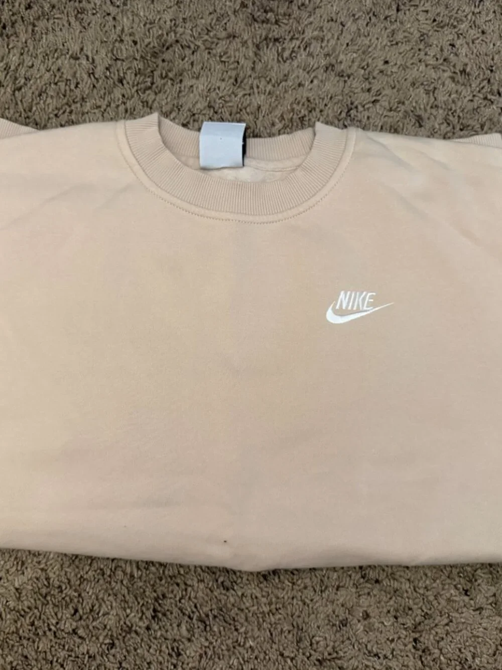 Nike Girls Tan Crewneck Size XL